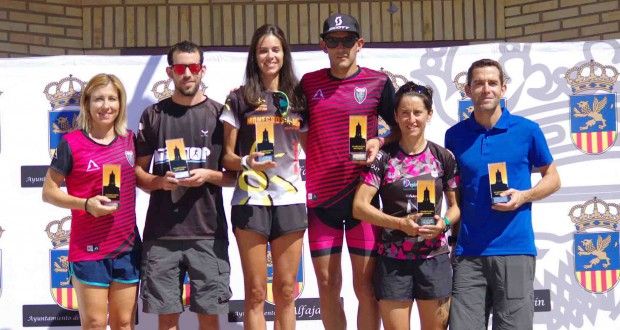 Antonio Urbano y Ana Llanos primeros líderes de la XXI Copa Aragonesa de Duatlón Cros