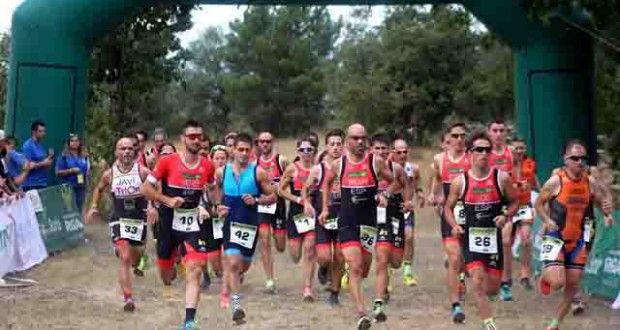 Peña y Andrés ponen el ‘sello soriano’ en el Memorial María García de Duatlón Cross