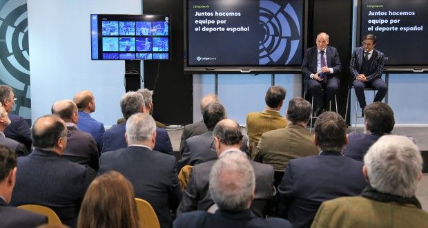 LaLiga presenta a las federaciones deportivas su nueva plataforma OTT