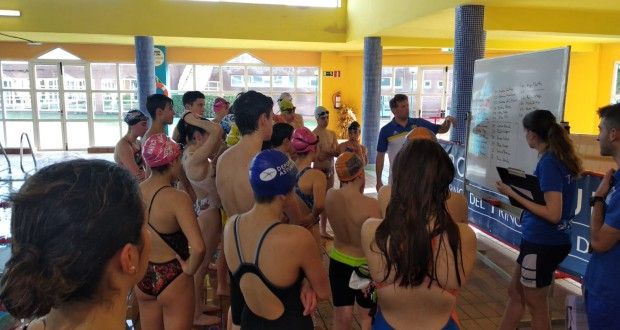 Toma de tiempos en la Federación de Triatlón del Principado de Asturias