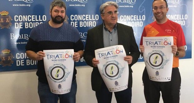 Presentados los Campeonatos de España de Triatlón por Clubes y Relevos Mixtos en Boiro