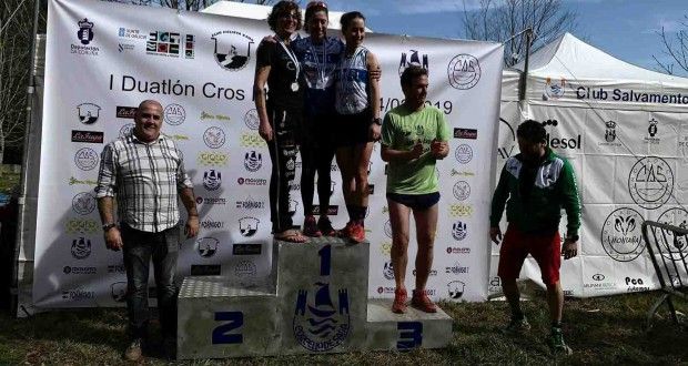 Teresa Barrera y Manuel Piñeiro, campeones gallegos de Duatlón Cros en 2019