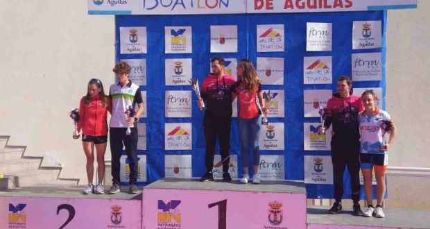 María Varo y Antonio Benito ganan en Águilas el segundo clasificatorio para el nacional de Duatlón en Soria