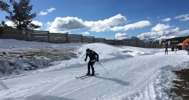 Los mejores especialistas disputan el nacional de Triatlón de Invierno en las cumbres de Vinuesa