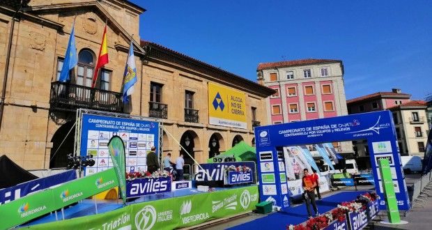 Tres mil duatletas toman Avilés para disputar el Campeonato de España CRE y Relevos