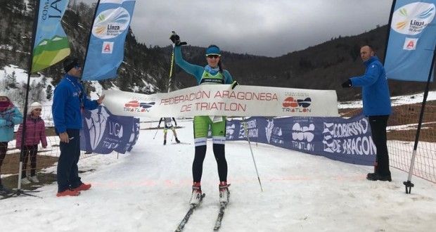 Pello Osoro y Cristina Ara se adjudican el XIX Triatlón de Invierno Valle de Ansó