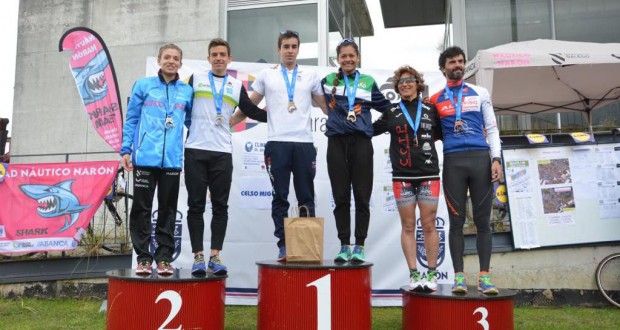 Edymar Brea y Martín Carrera ganaron en el Duatlón de Narón, clasificatorio para el Campeonato de España