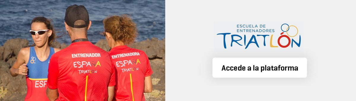 Acceder a la plataforma de cursos de Escuela de Entreadores de Triatlón
