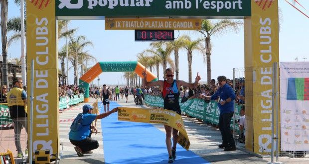 Gandia primer triatlón de la Lliga de Clubs Caixa Popular en la Comunidad Valenciana
