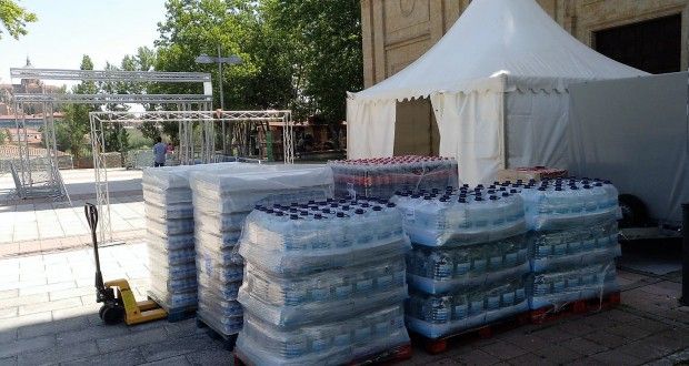 8.000 litros de agua en avituallamientos para el Campeonato de España de Triatlón LD