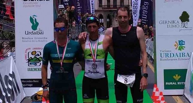 Judith Corachán y Gustavo Rodríguez vencedores en la I edición del Bizkaia Triathlon