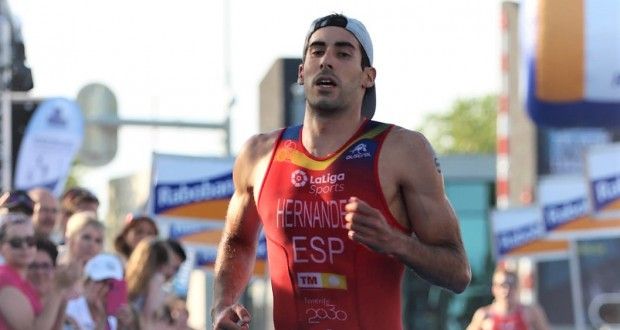 Vicente Hernández, 7º en el Campeonato de Europa de Triatlón en Weert
