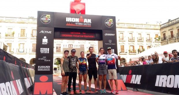 Judith Corachán, Ruth Brito y Eneko Llanos, protagonistas en la previa del IRONMAN Vitoria-Gasteiz