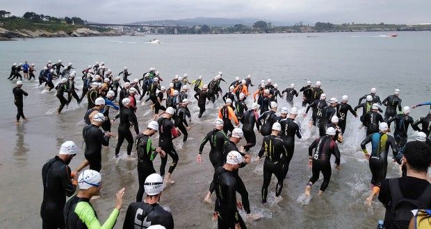 Victoria Llorente y Daniel Rodríguez ganan el III Triatlón EoSprint en Asturias