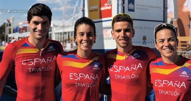 España termina en octava posición en el Campeonato de Europa de Triatlón por Relevos