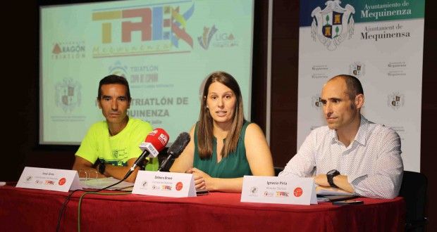 250 triatletas tomarán parte en el III Half Triatlón de Mequinenza y Copa España de Triatlón MD y LD