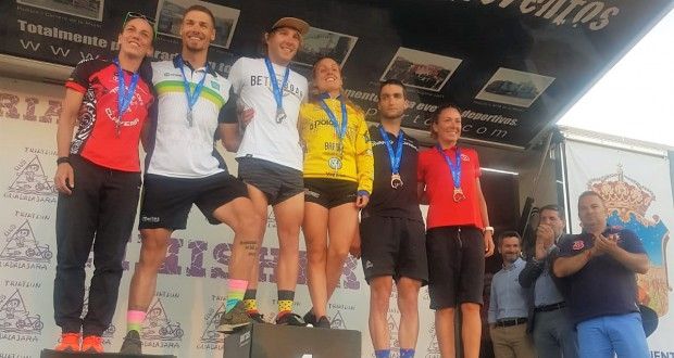 Sonia Pariente y Cristóbal Dios ganan el Triatlón de Guadalajara, segunda cita de la Copa de España MD y LD