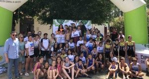La fiesta de Villafranca de los Barros cerró la temporada del Triatlón Divertivo Judex Menores en Extremadura