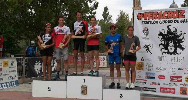 Esther Gómez y Miguel Risco, la historia se repite en el Triatlón de Veracruz, en Castilla y León
