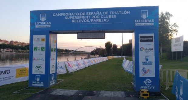 Todo preparado en Sevilla para el final de las ligas Iberdrola y Loterías de Triatlón