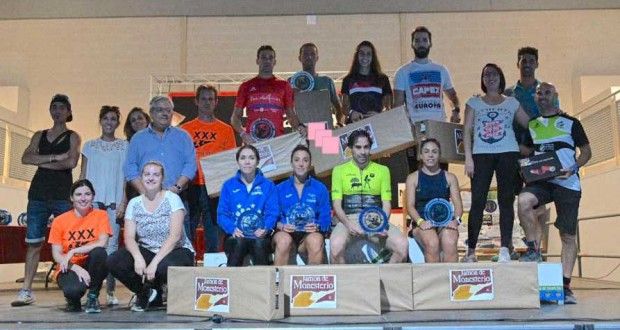 María Remedios Mendoza y Antonio Cerezo ganan el VII Duatlón Cross de Monesterio