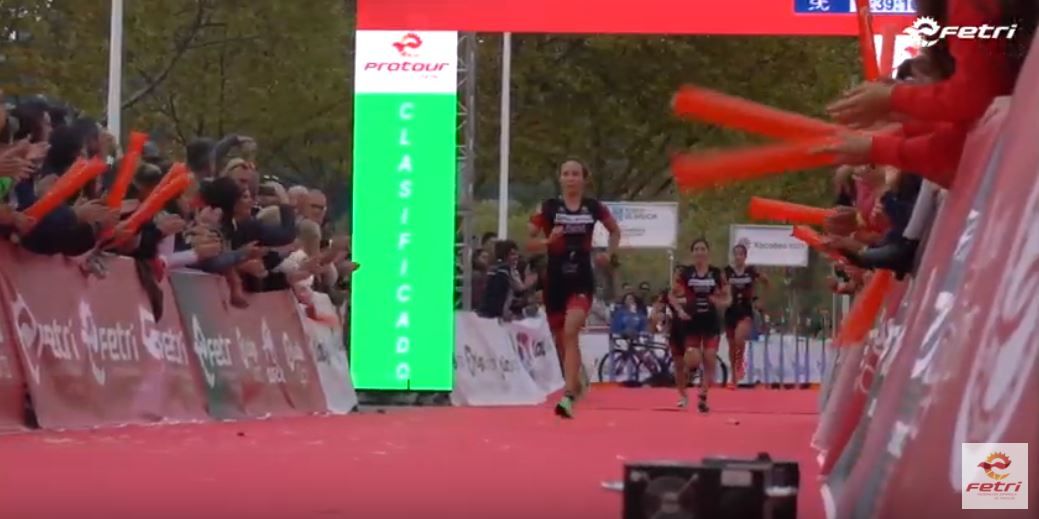 #FETRIProTour #Pontevedra final femenina