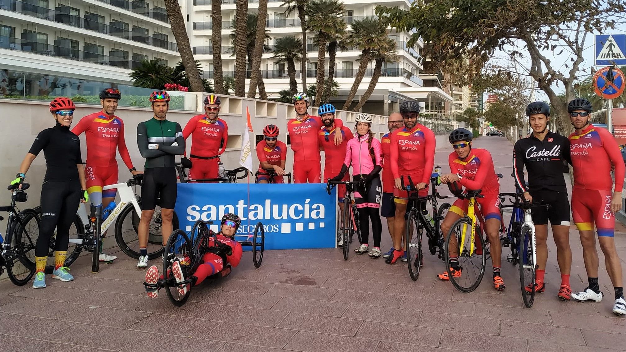 Comienza en Gandía la concentración de la selección española de Paratriatlón para 2020