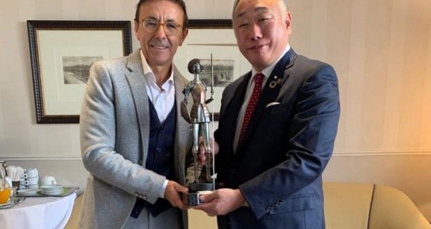 El alcalde de Shima se reúne en Madrid con José Hidalgo para afianzar y ampliar el acuerdo de colaboración con la ciudad japonesa