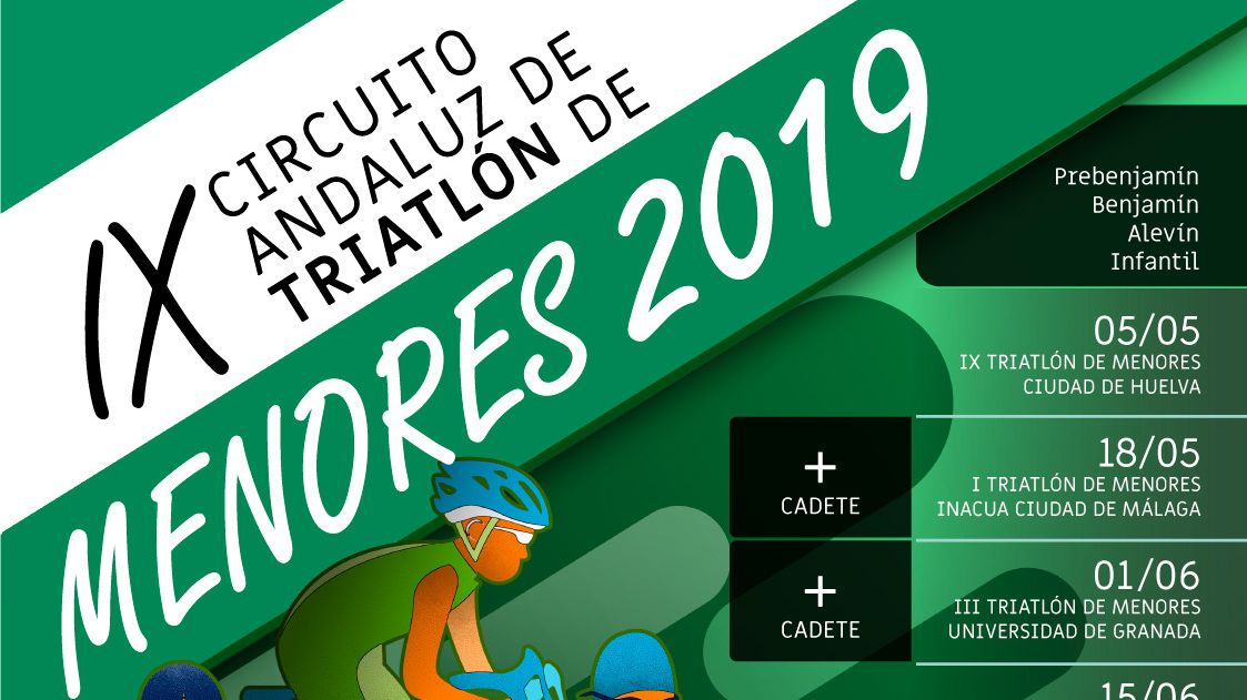 El IX Circuito Andaluz de Triatlón de Menores 2019 finaliza con novedades y mucho éxito