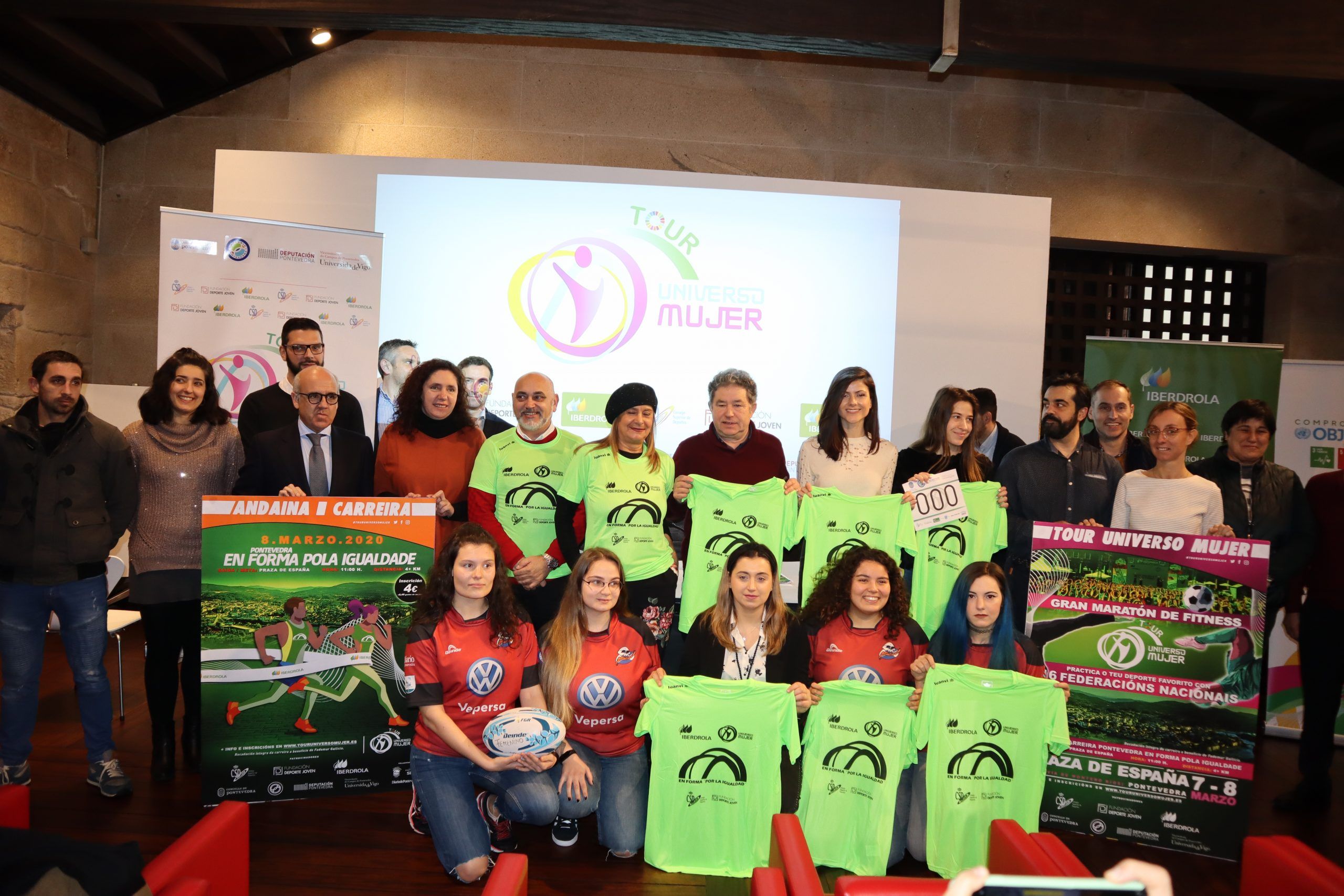 Pontevedra, capital española del deporte femenino de la mano del Tour Universo Mujer