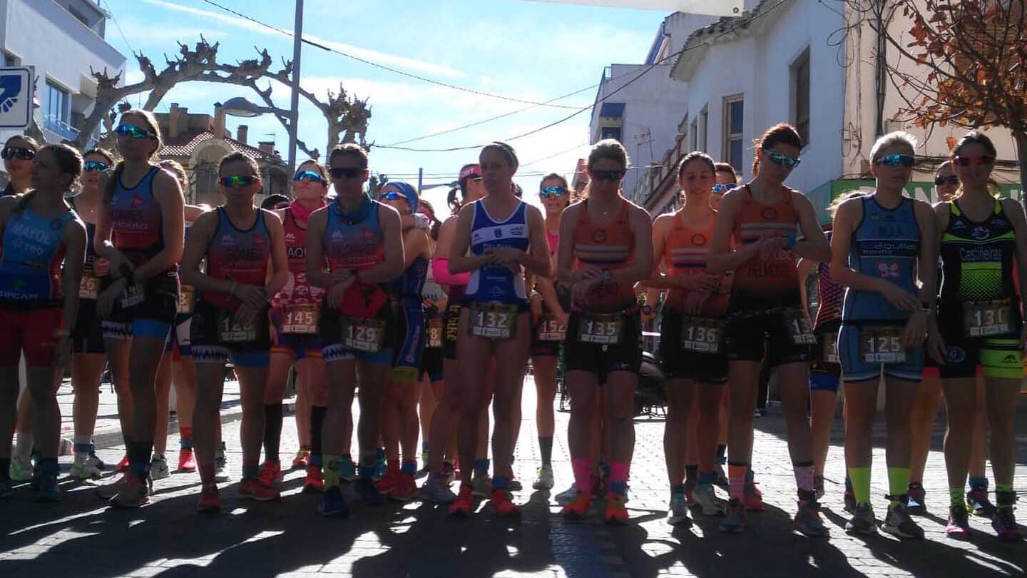 Pedro Antonio López y Paloma Sánchez, Campeones Regionales de Duatlón en Murcia