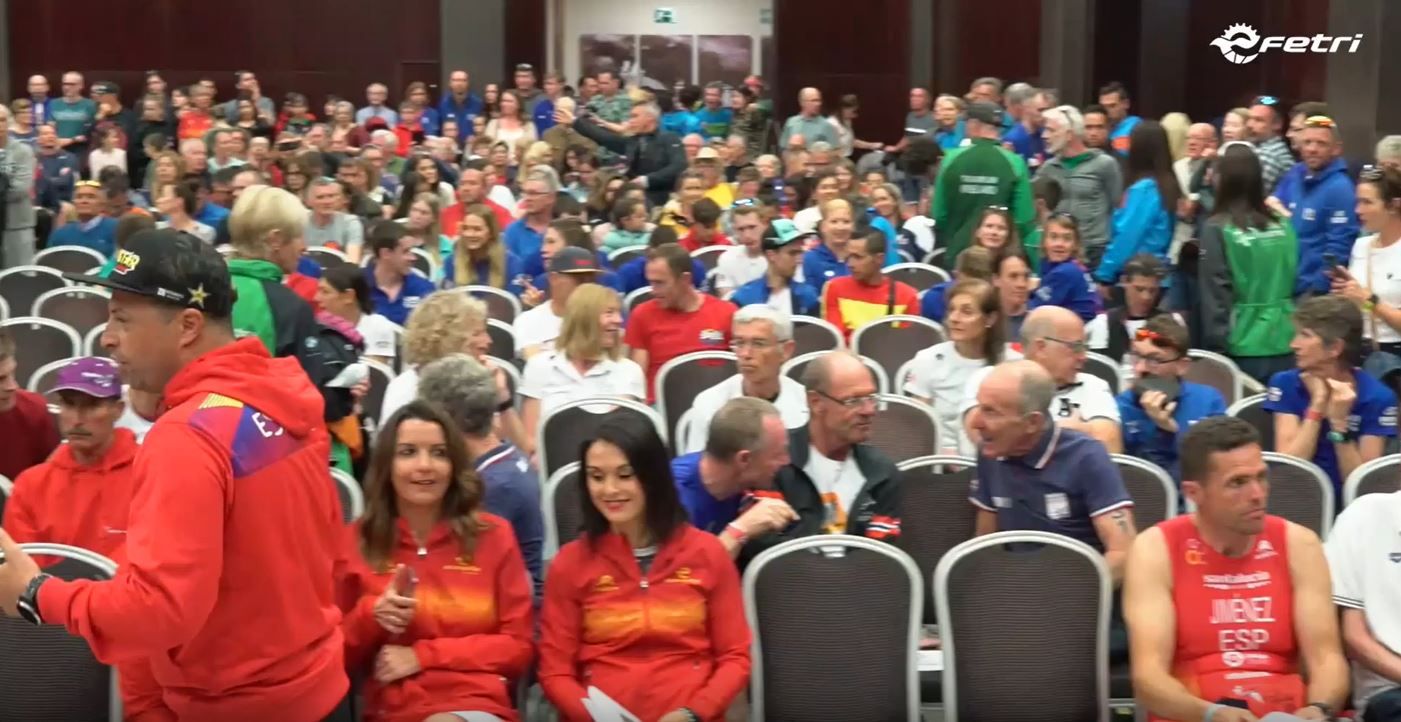 #ETUPuntaUmbría Premiación GGEE Campeonato Europa Duatlón