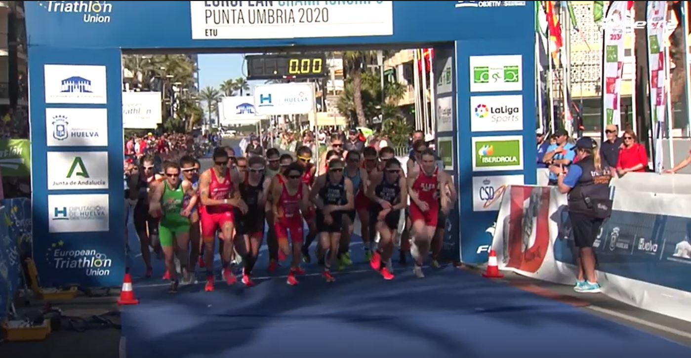 #ETUPuntaUmbría élite femenina Campeonato Europa Duatlón