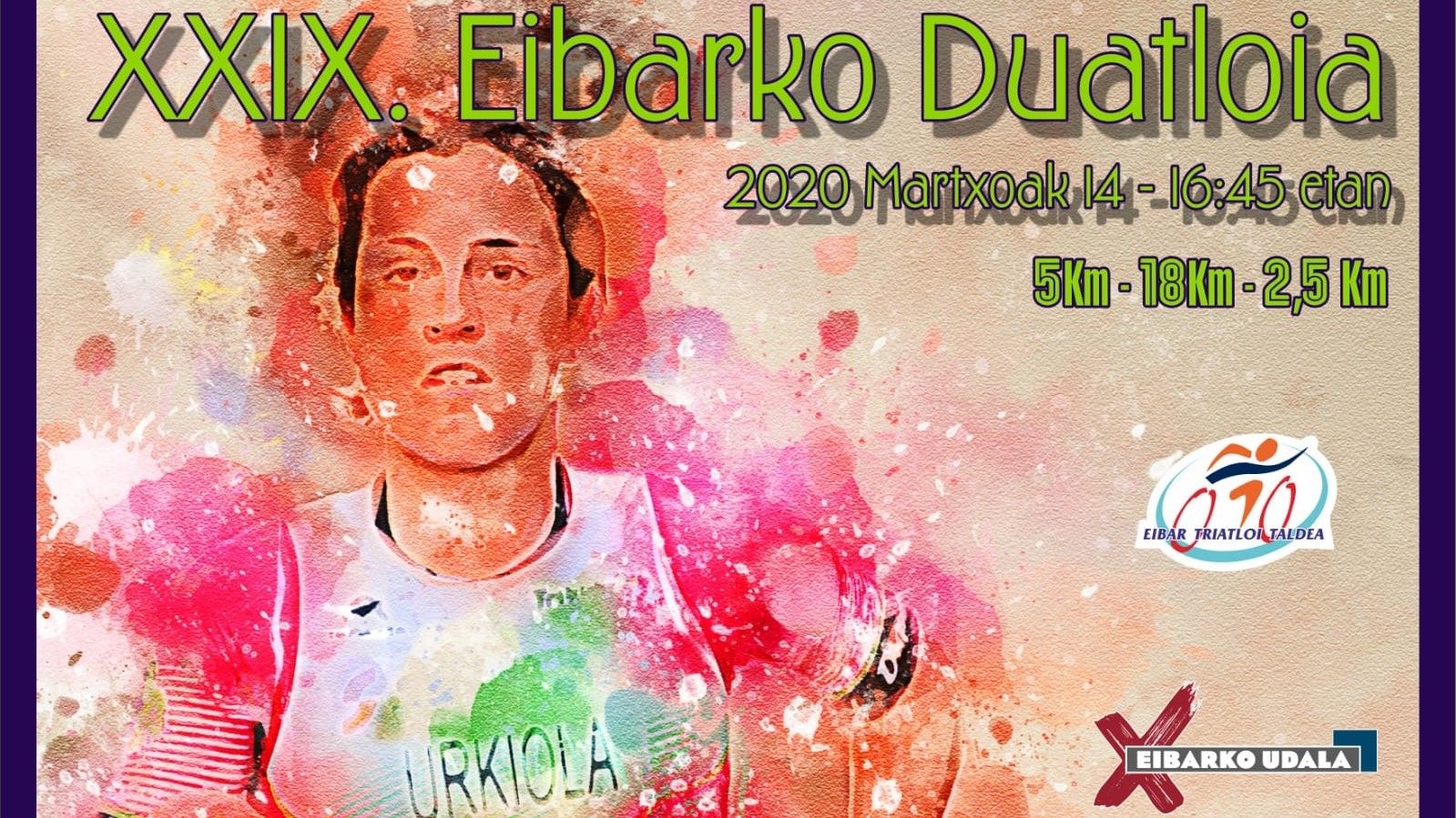 El sábado 14 de marzo se celebra en Eibar el Campeonato de Guipuzcoa de Duatlón en distancia Sprint