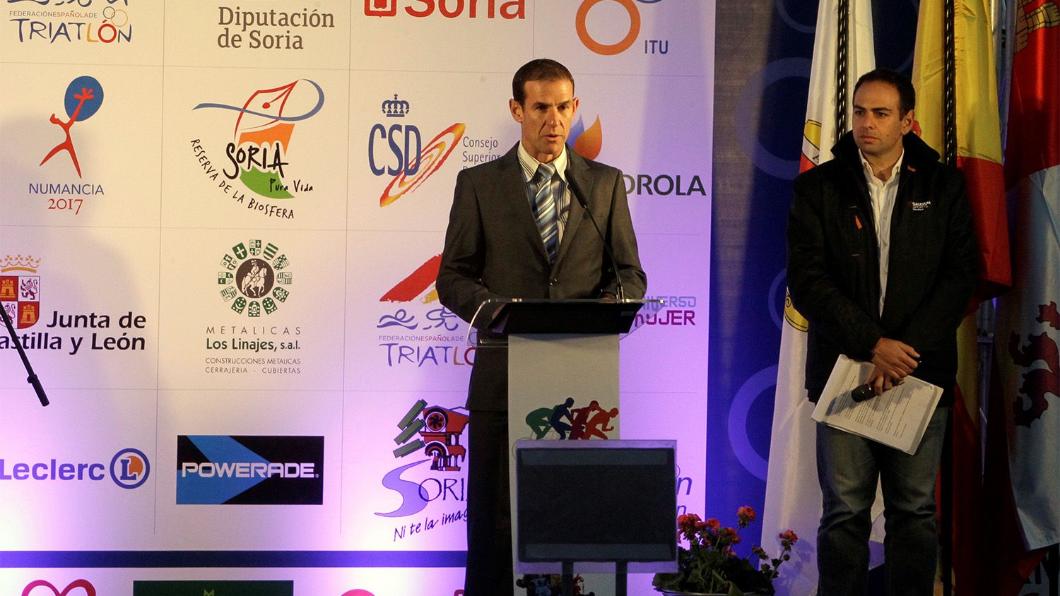 Amancio del Castillo, cuatro años más en la presidencia de la Federación regional de Triatlón de Castilla y León