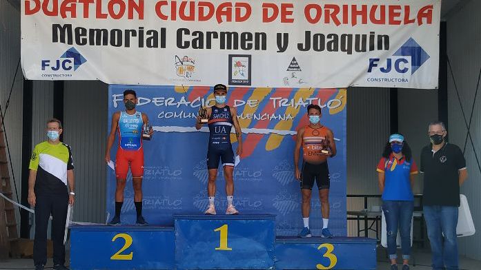 Plata y bronce para los murcianos Ballester y Costantino en el Duatlón de Orihuela