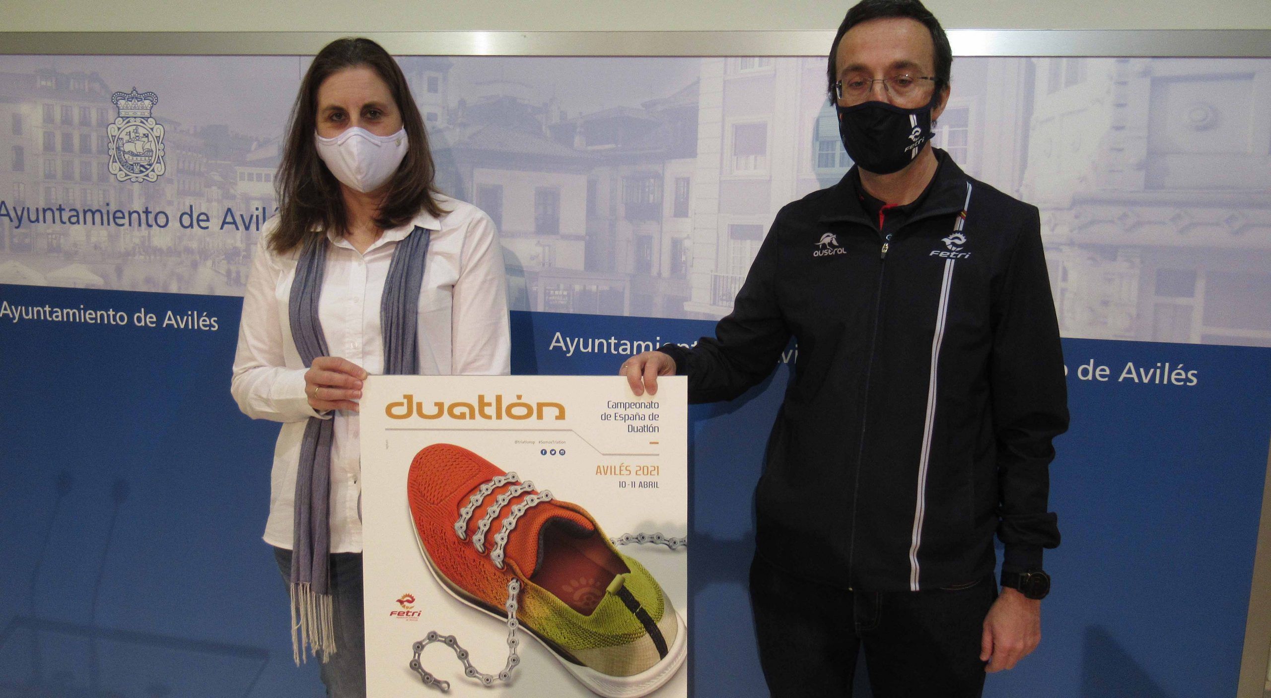 Avilés blindará el entorno del Centro Niemeyer para recibir de nuevo al Campeonato de España de Duatlón 2021 los días 10 y 11 de abril