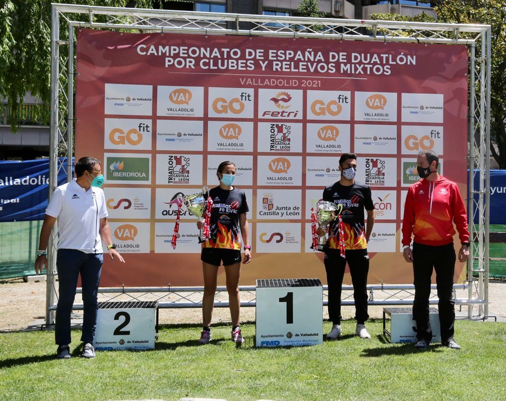 Diablillos de Rivas hace doblete en la Liga Nacional de Clubes de Duatlón ganando también el Campeonato de España de Relevos Mixtos, y Saltoki Trikideak prolonga su dominio en la Liga de Clubes de Talentos de Triatlón
