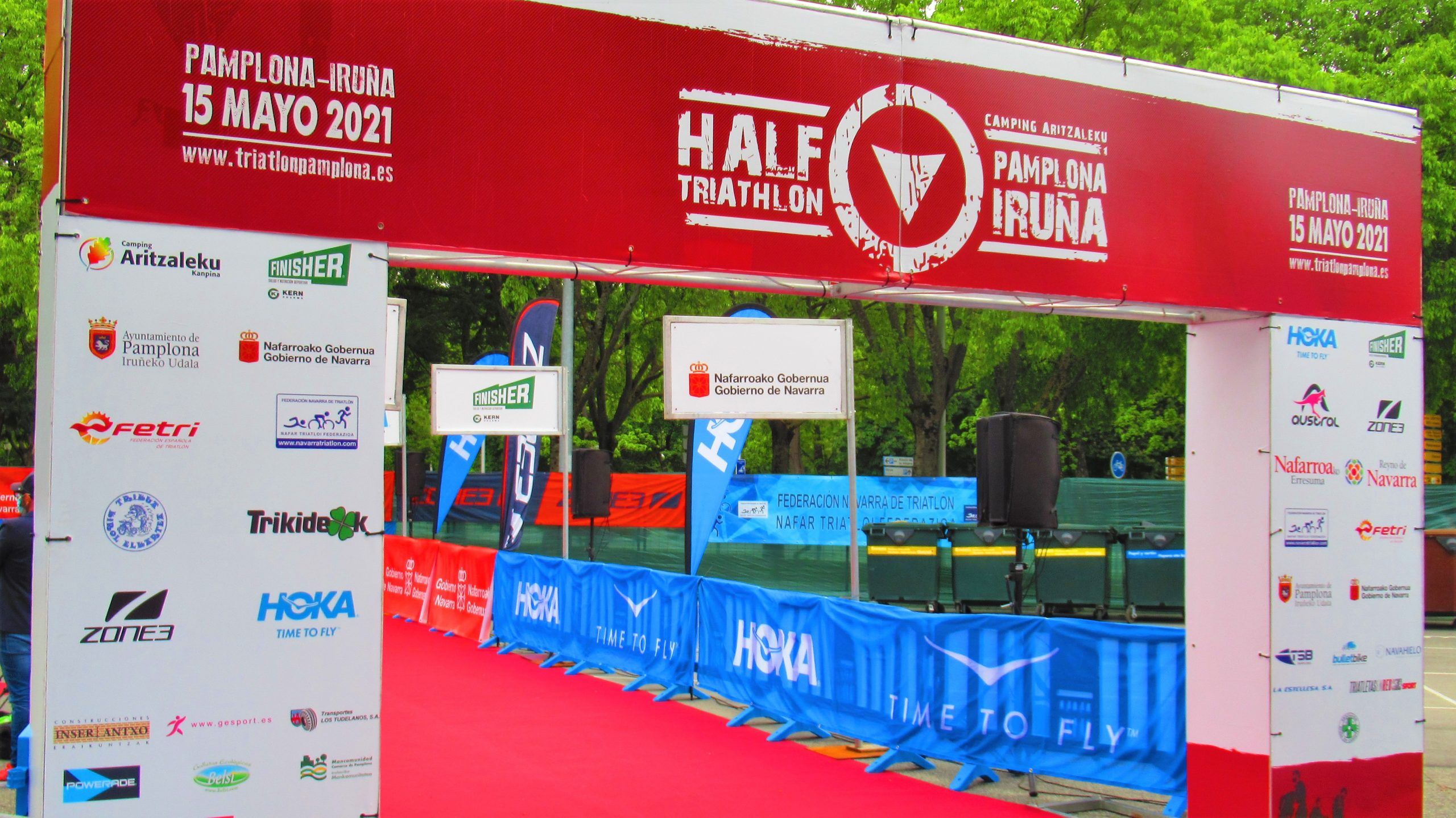 Todo a punto para el regreso del Half Triathlon Pamplona Iruña y comienzo de la Copa de España de Triatlón MD y LD