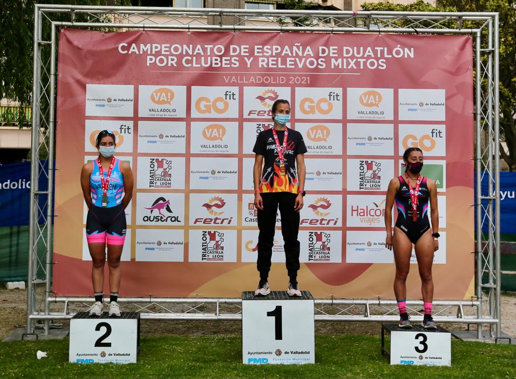 El Campeonato de España de Duatlón por Clubes en Valladolid mantiene abierta la Liga Nacional en Primera Masculina y acerca el título de la femenina