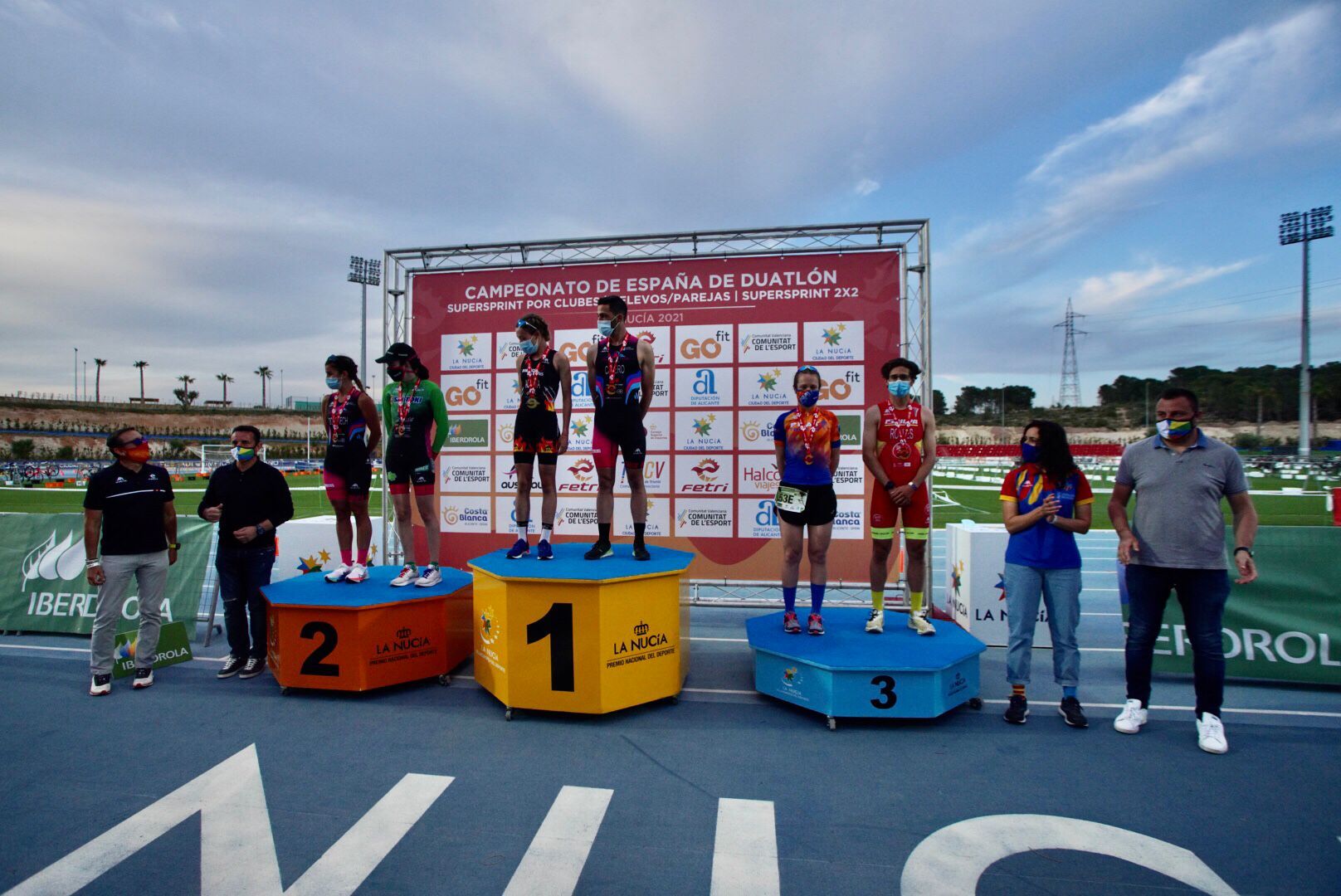 Diablillos Rivas femenino y Cidade de Lugo Fluvial masculino ganan el nacional de Duatlón SuperSprint por Clubes, y Diablillos de Rivas masculino y femenino el de Parejas/Relevos en «La Nucía, Ciudad del Deporte»