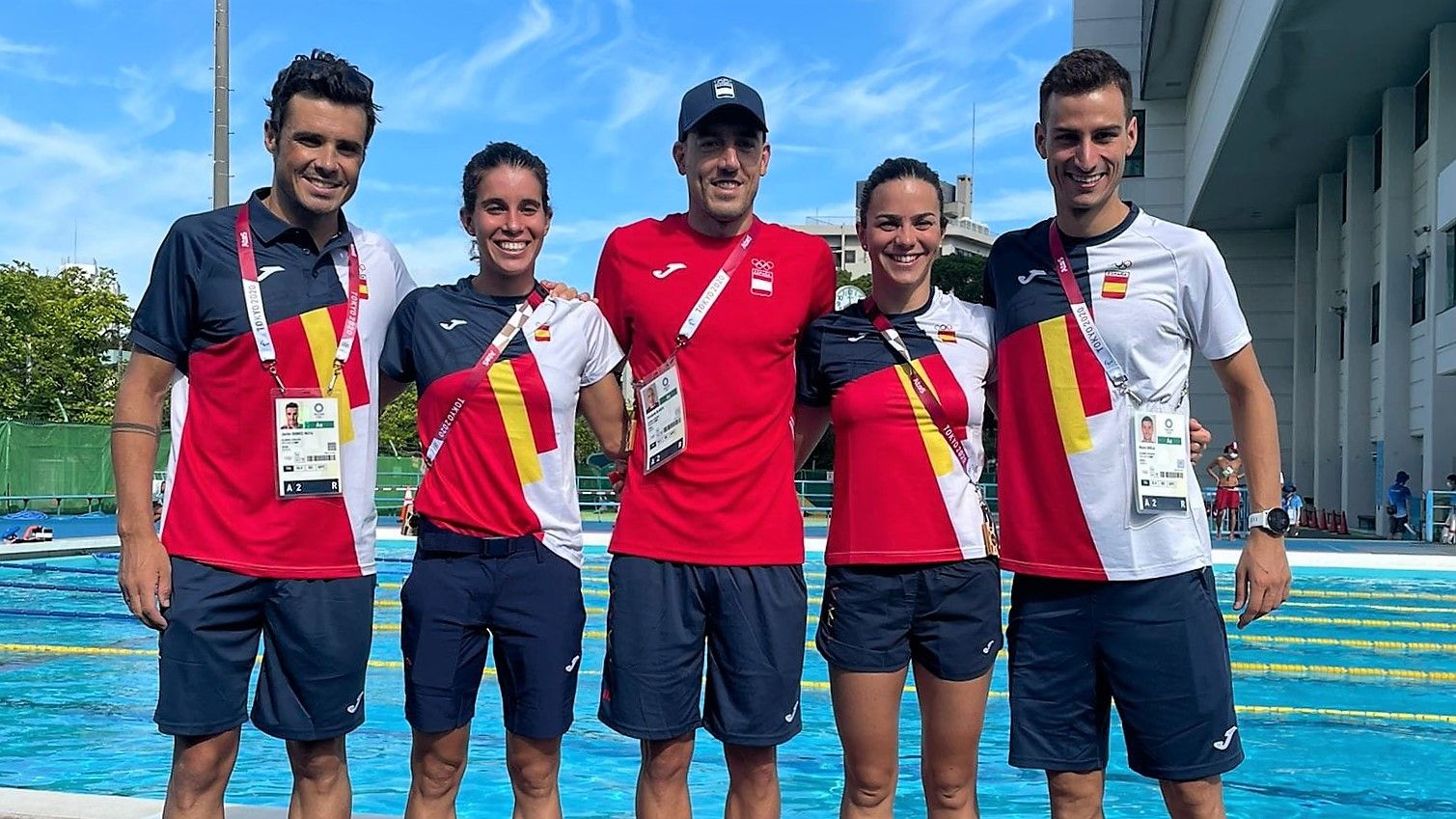 Noya, Mola, Alarza, Casillas y Godoy se citan con la historia en los JJ.OO. de Tokyo