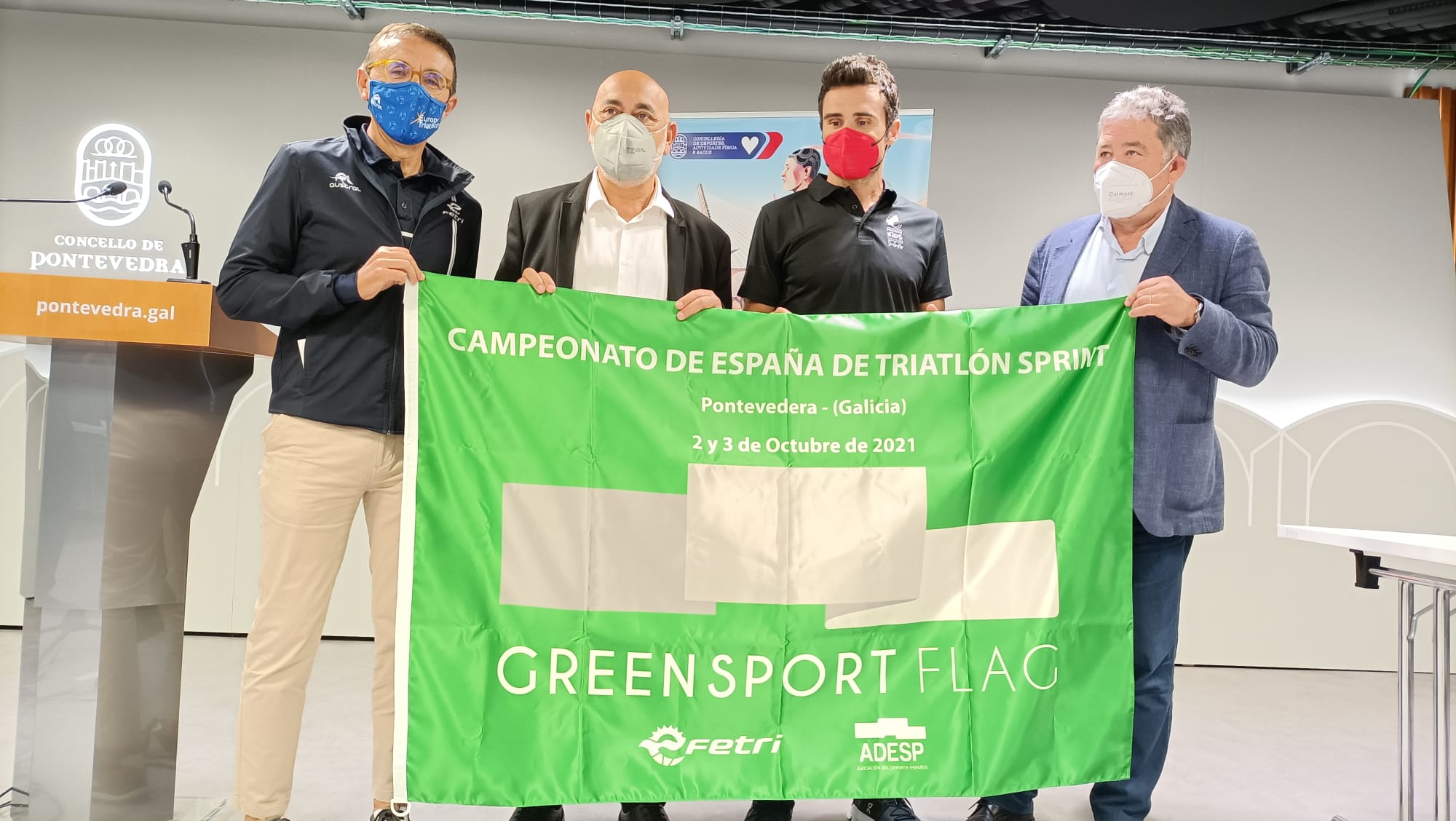 Pontevedra presenta su candidatura para acoger la Gran Final de las Series Mundiales y el Campeonato del Mundo de Triatlón en 2023
