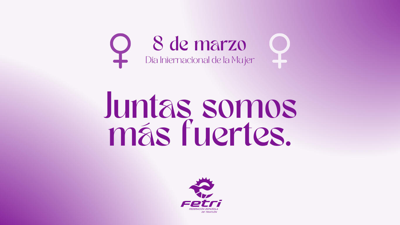 La FETRI y sus deportistas, con el Día Internacional de la Mujer