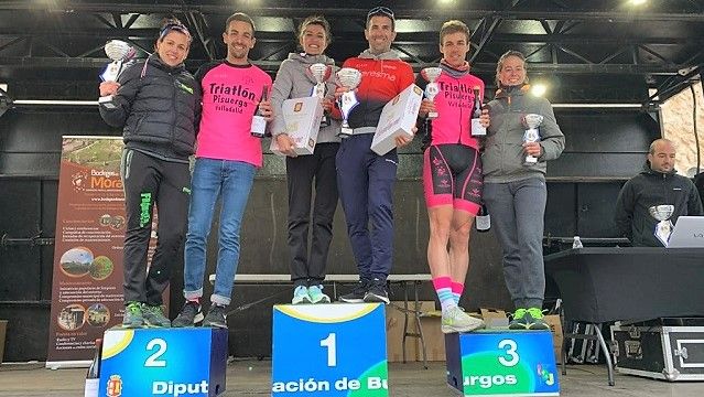 Fuente y Gutiérrez, merecidos vencedores de la XIV Duatlón Sprint de Fuentemolinos