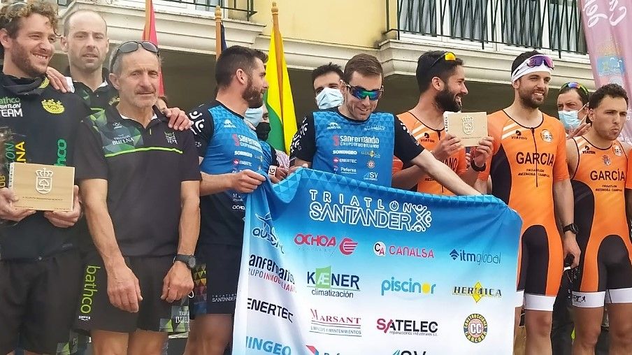 Ander Sáez e Inma Pereiro, vencedores del IV Duatlón Ribamontán al Monte  