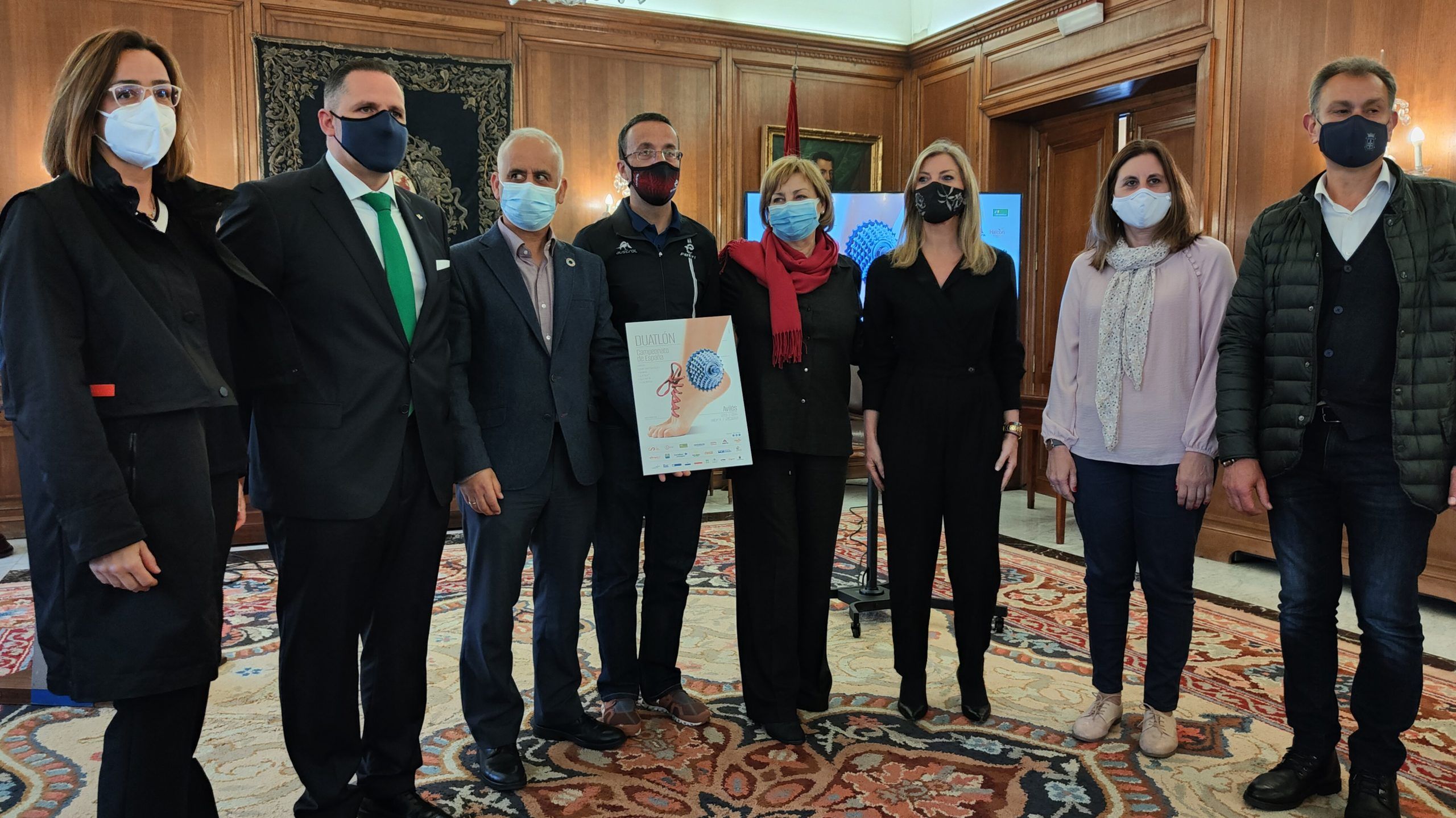 Avilés presenta un Campeonato de España de Duatlón 2022 con récord de participantes