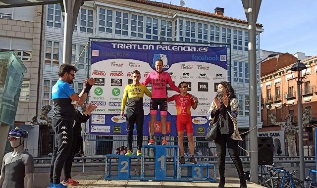 García y Barrio, vencedores del VI Duatlón Ciudad de Palencia