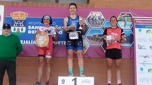 Guerra y Martínez, merecidos vencedores del Duatlón Sprint de Sta. María del Páramo