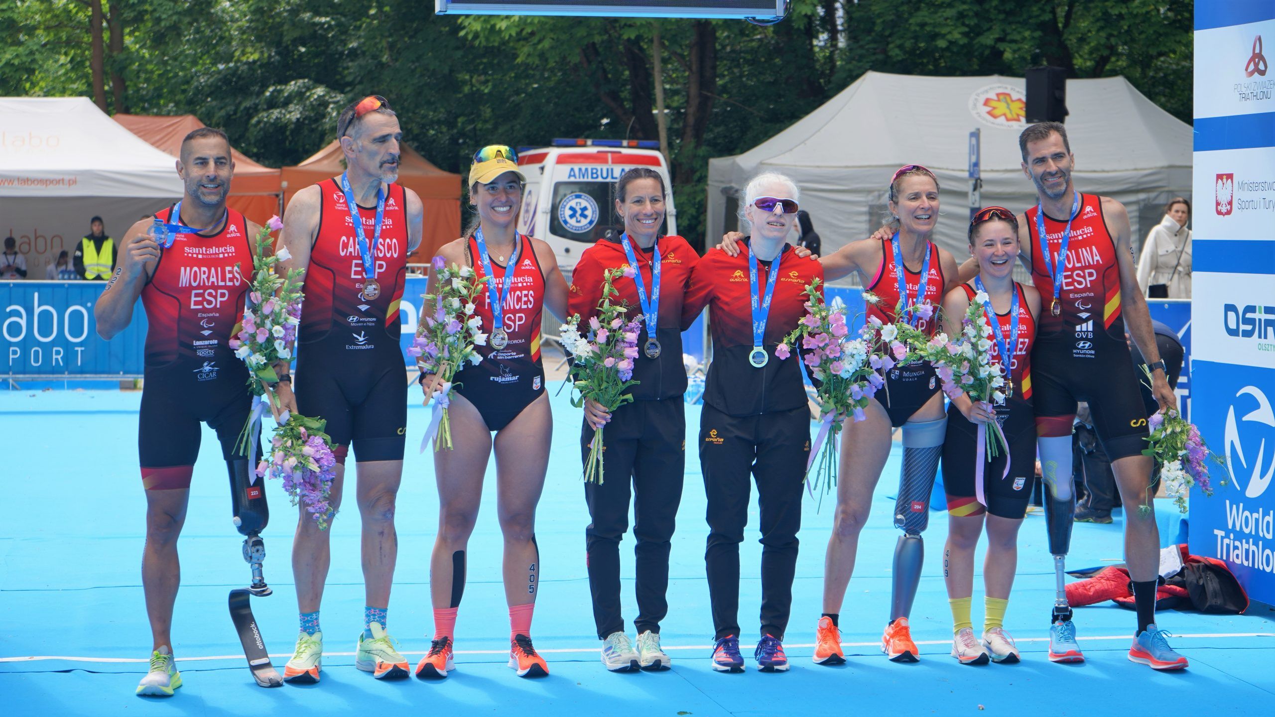 La #Paratriarmada suma 7 medallas en los Europeos de Olstzyn